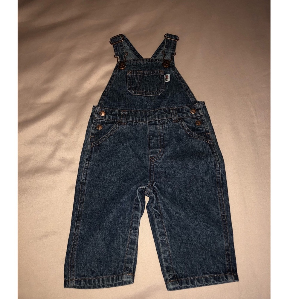 Denim overalls